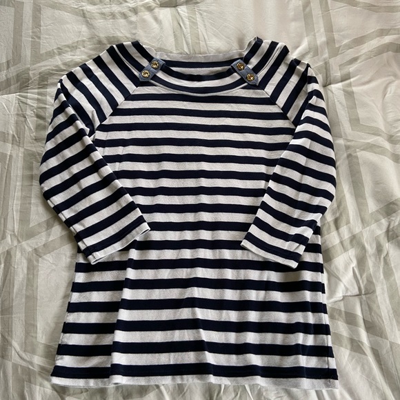 Jones New York Striped Top - Picture 7 of 10
